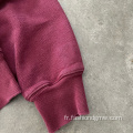 Sweats à capuche masculins et pulls molletonnés Colon rouge